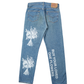 BUY YOUR LOVED ONE FLOWERS Full printed Levi’s W36 L32