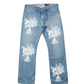BUY YOUR LOVED ONE FLOWERS Full printed Levi’s W33 L34