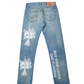 BUY YOUR LOVED ONE FLOWERS Full printed Levi’s W33 L36
