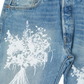 BUY YOUR LOVED ONE FLOWERS Full printed Levi’s W33 L36