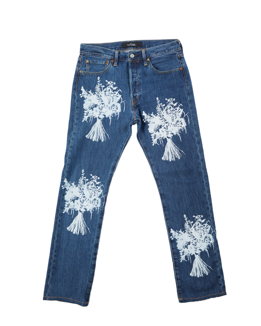 BUY YOUR LOVED ONE FLOWERS Full printed Levi’s W32 L34
