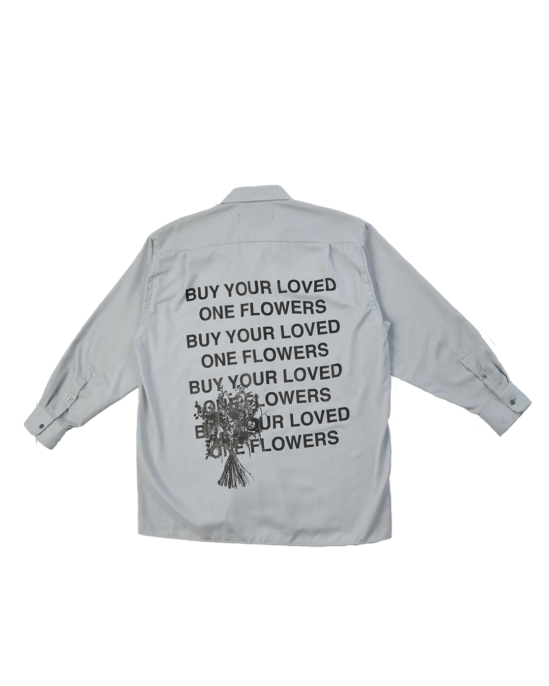 BUY YOUR LOVED ONE FLOWERS full back print - XL