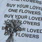 BUY YOUR LOVED ONE FLOWERS full back print - L